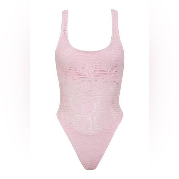 NWT PAMELA ANDERSON Pamela Cheeky One Piece Swimsuit - Pink Dream - Picture 1 of 10